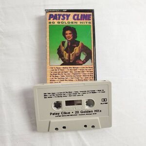 Patsy Cline – 20 Golden Hits Cassette Album (1987)